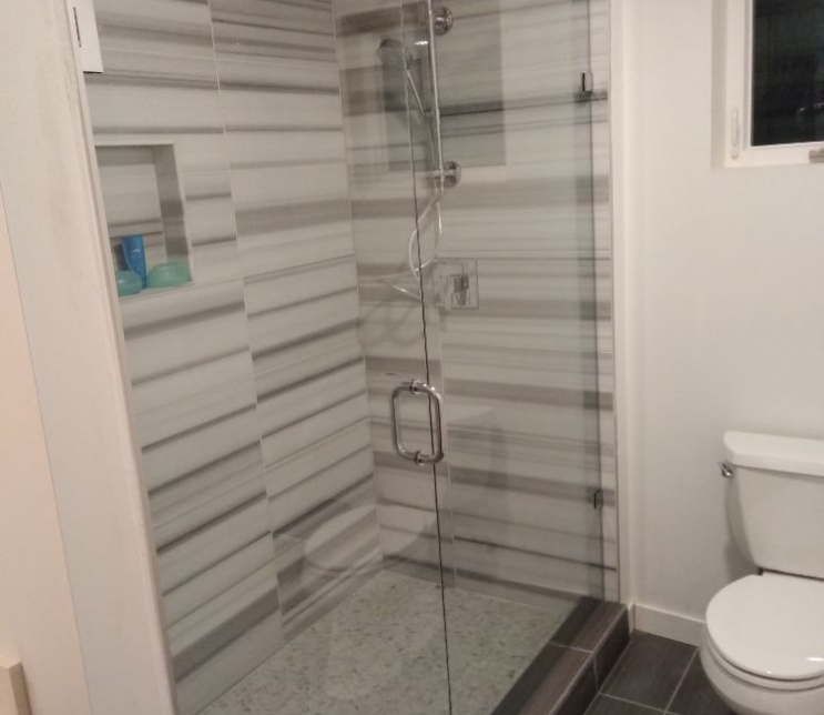 Seattle Residential Shower Door Glass Installation